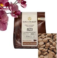 Шоколад Callebaut Молочный 33.6% (Пакет 0,4 кг/ 1ШТ)