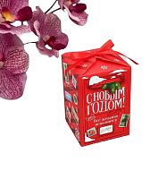 Коробка подарочная новогодняя складная «С Новым годом», 12×18×12 см