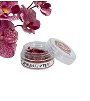 Глиттер пищевой фигурный «Звёзды», красные