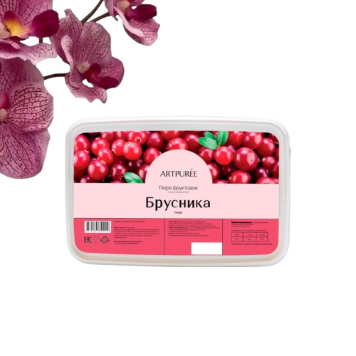 Пюре Брусника ARTPUREE 0,250 кг Пюре Брусника ARTPUREE 0,250 кг