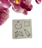 Силиконовый молд ДЕТСКИЙ, 7*7см, JSF010/660010 РАСПРОДАЖА