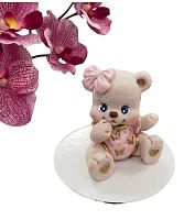 Фигурка из шоколадной глазури СР "МИШУТКА МИЛА", 1шт (Россия) 