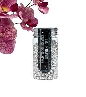 Кондитерская посыпка «Шарики №1», серебристая, 50 г