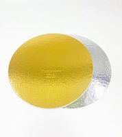 Подложка КРУГ 0,8 D 120 мм золото/серебро ForGenika BASE 100шт/упак