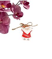 Шильдик декоративный на подарок «Дедушка Мороз», 6,5 х 9,1 см, Новый год