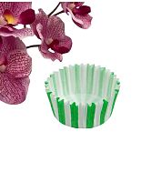 Форма для выпечки "Калейдоскоп", зеленая, 3,5 х 2 см (300шт/упак.)