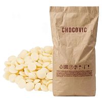 Chocovic Бенито Белый шоколад, 29,9%, (20кг/меш.), CHW-U25CHVC-814 