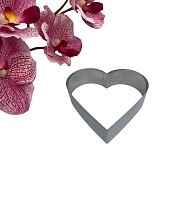 Сердце h-7см, d-18см, нержавеющая сталь, С7*18, 1шт