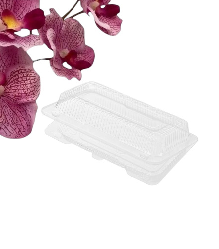 Упаковка под рулет ПР-К-19В (ПЭТ) "А" (цвет:прозрачный) (400 шт/кор) 