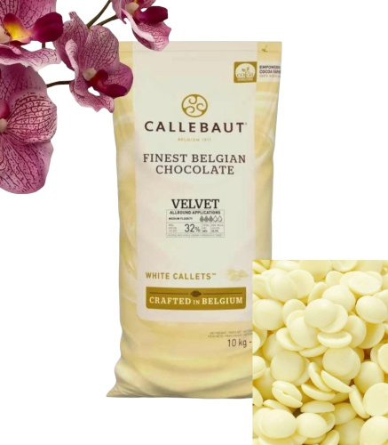 Шоколад Callebaut Белый Velvet 32% (Пакет 10кг)