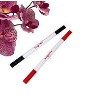 Маркер пищевой 2-х сторонний, набор 2 цвета (чёрный, красный)