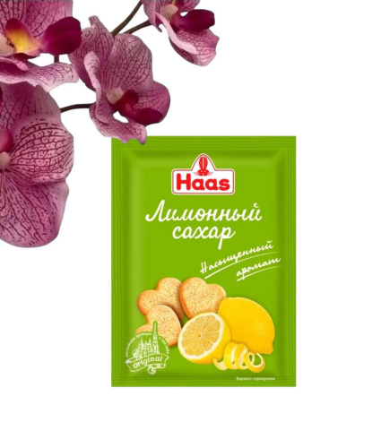 Сахар лимонный 12 г, Hass