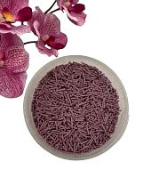 Посыпка сахарная Деко-Про - "Вермишель сиреневая" tp 19718 (Упаковка 0,75 кг.)