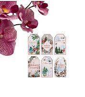 Шильдик декоративный в наборе «Волшебный праздник», 6 шт, 17 х 15 см, Новый год