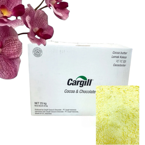 КАКАО МАСЛО ДЕЗОДОРИРОВАННОЕ, 25 кг/250гр.,CARGILL, ИНДОНЕЗИЯ