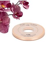 Лента атласная TEIRA, двухсторонняя, 6 мм, 25±1 м, айвори №112