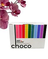 Набор красителей гелевых жирораствримых ART COLOR Choco 10 цветов, по 10мл (Ижевск), 1упак. 