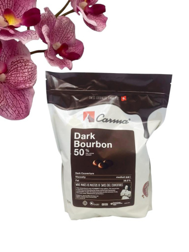 Шоколад Темный в монетах, "Dark Bourbon", 50%, 1,5кг/пач., 7,5кг/кор., CARMA, CHD-O030BURBE6-Z71