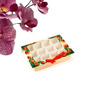 Коробка под 12 конфет с ячейками «Подарок для тебя» 18.5×13.5×3.5 см