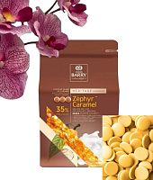 Шоколад Cacao Barry ZEPHYR Caramel, 2,5кг/уп. Белый с карамелью Pistoles 35.0% 