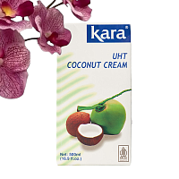 Сливки кокосовые KARA 24% , 500мл Тетра Пак, 1шт