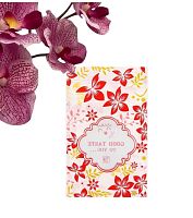 Пакет дой - пак, матовый, узоры, с окном, 12×20+ 4 см., 100шт/упак.