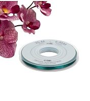 Лента атласная TEIRA, двухсторонняя, 6 мм, 25±1 м, изумрудный №0589