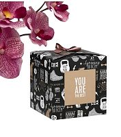 Коробка подарочная складная, упаковка, «You are the BEST», 12 х 12 х 12 см