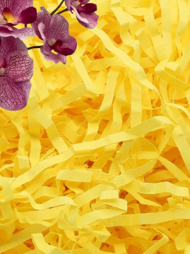 Бумажный наполнитель Желтый Яркий 100г, S4855