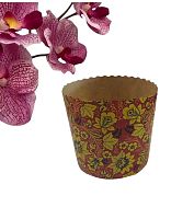 Бумажная форма для кулича d90*90мм Panettone COL3R NEW (2040шт) 170шт/туб  