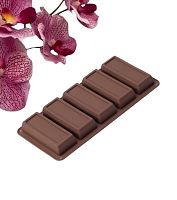 Форма для выпечки Доляна «Бисквиты», силикон, 5 ячеек, 22,3×10,5×2 см, цвет коричневый