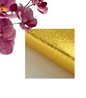 Бумага упаковочная фольгированная, золото, 50×70 см