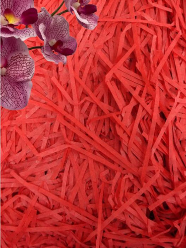 Бумажный наполнитель Красный 100г, S4845 Бумажный наполнитель Красный 100г, S4845