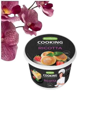 Сыр Рикотта 40% 500г., COOKING Bonfesto, БЕЛАРУСЬ, 1шт