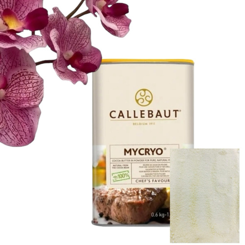 Какао масло Callebaut Mycryo в порошковой форме (Банка 0,6кг/шт)