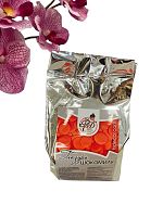 Глазурь кондитерская "Шокомилк" со вкусом Клубники со сливками (1кг*10) Фольга