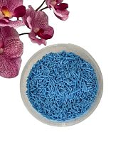 Посыпка сахарная Деко-Про - "Вермишель голубая" (Упаковка 0,75 кг.) tp19619