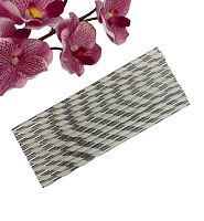 Палочки для кейк попсов Серебро/полоска 20см, картон 12шт, S4663