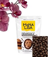 Шок. декор Mona Lisa, Злаки в шок. оболочке "Crispearls Темные" (0,8/3,2кг), CHD-CC-CRISP-02B