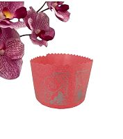 Форма бум. для кулича цветная d124*90мм "ЗАЙЧАТА ХВ", 1шт