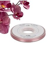 Лента атласная TEIRA, двухсторонняя, 6 мм, 25±1 м, пудровый №164