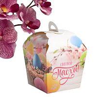 Коробка складная «Светлой Пасхи», 17 х 17 х 26 см 4601791