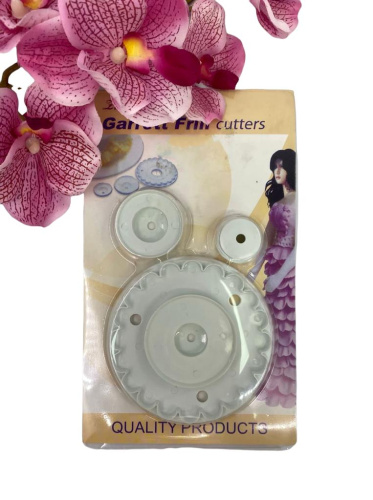 Вырубка Рюша, форма для мастики, пластик, SL28, 1шт РАСПРОДАЖА Вырубка Рюша, форма для мастики, пластик, SL28, 1шт РАСПРОДАЖА