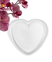 Форма Siliko Amore 14см, белый силикон в упаковке 2298, S112