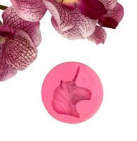 Молд Единорога, розовый силикон РАСПРОДАЖА