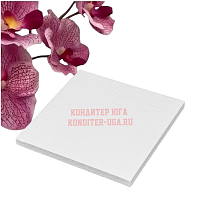 Подложка для торта из пенопласта КВАДРАТ 30 см h3 см (1шт.)