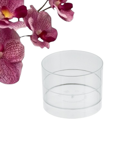 Креманка одноразовая для фуршета «Ноль», 60 мл, пластик, прозрачная