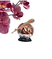 Шильдик декоративный на подарок «Снежный шар», 6 х 7 см, Новый год