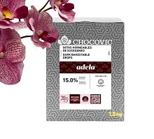 Темная твердая лауриновая глазурь в дисках для покрытия (5кг*3шт), Chocovic Adora, ISD-Q1CHVC-94B